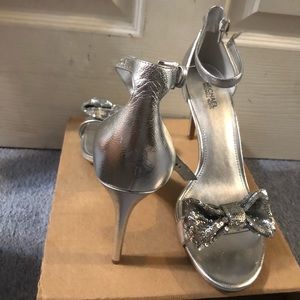 MICHAEL Michael Kors Paris Sequin Bow Sandal